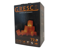Уголь для кальяна Gresco 1 кг в коробке