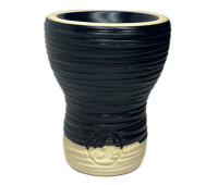 Чаша для Кальяна GrynBowls Mummy Glaze Black Чаша для Кальяна GrynBowls Mummy Glaze Black