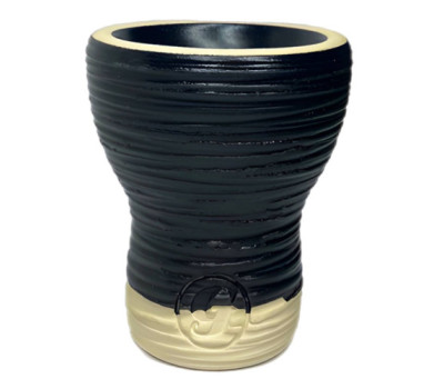 Чаша для Кальяна GrynBowls Mummy Glaze Black Чаша для Кальяна GrynBowls Mummy Glaze Black