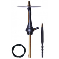 Кальян Alpha Hookah Model S черно-желтый Кальян Alpha Hookah Model S черно-желтый