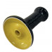 Чаша для Кальяна 2х2 Bomb Phunnel Glaze Yellow (черная в точку) Чаша для Кальяна 2х2 Bomb Phunnel Glaze Yellow (черная в точку)