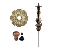 Кальян Karma 0,1 Walnut Bronze Brown Кальян Karma 0,1 Walnut Bronze Brown