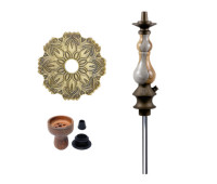 Кальян Karma 0,1 Walnut Bronze Gray Кальян Karma 0,1 Walnut Bronze Gray