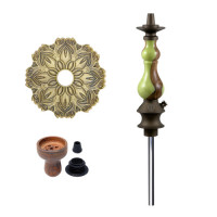 Кальян Karma 0,1 Walnut Bronze Green Кальян Karma 0,1 Walnut Bronze Green