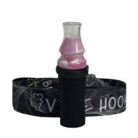 Персональний Мундштук для Кальяна Vibe Hookah Authentic White/Pink Персональний Мундштук для Кальяна Vibe Hookah Authentic White/Pink