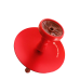 Кальян Kaya ELOX 30CМ Clear Alum Plug Red 2S Кальян Kaya ELOX 30CМ Clear Alum Plug Red 2S