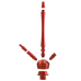 Кальян Kaya ELOX 30CМ Clear Alum Plug Red 2S Кальян Kaya ELOX 30CМ Clear Alum Plug Red 2S