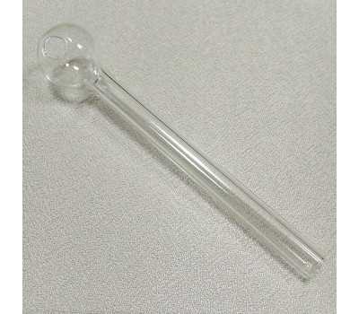Стеклянная трубка для курения Pocketbowl Oil Clear  Ø20 мм.