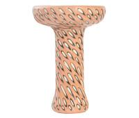 Чаша для Кальяна ETNA Phunnel Cut Glaze Coral Чаша для Кальяна ETNA Phunnel Cut Glaze Coral