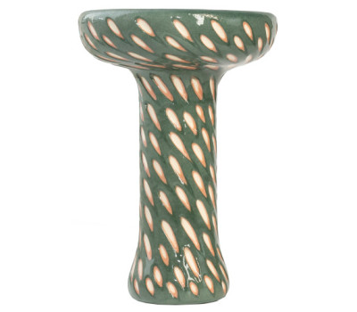 Чаша для Кальяна ETNA Phunnel Cut Glaze Dark Green Чаша для Кальяна ETNA Phunnel Cut Glaze Dark Green