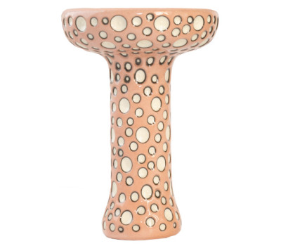 Чаша для Кальяна ETNA Phunnel Dot Glaze Coral Чаша для Кальяна ETNA Phunnel Dot Glaze Coral