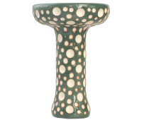 Чаша для Кальяна ETNA Phunnel Dot Glaze Dark Green Чаша для Кальяна ETNA Phunnel Dot Glaze Dark Green