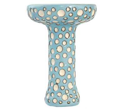 Чаша для Кальяна ETNA Phunnel Dot Glaze Soft Blue Чаша для Кальяна ETNA Phunnel Dot Glaze Soft Blue