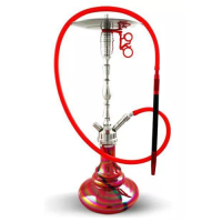 Кальян Amy Deluxe SS Hammer Steel 08 красный Кальян Amy Deluxe SS Hammer Steel 08 красный
