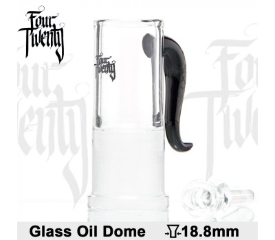 Ведерко 420 Series | Oil Dome and Nail - Black - SG:18.8mm