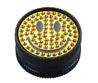 Гриндер пластиковый Champ CHH YELLOW SMILE GRINDER 30MM Гриндер пластиковый Champ CHH YELLOW SMILE GRINDER 30MM