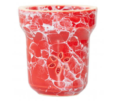 Чаша для кальяна Solaris Eva Red and White Чаша для кальяна Solaris Eva Red and White