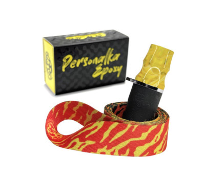Персональный мундштук для Кальяна PERSONALKA Epoxy Zebra Orange Персональный мундштук для Кальяна PERSONALKA Epoxy Zebra Orange