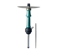 Кальян Khmara Vector Prime Green (Silver plate. black hose) Кальян Khmara Vector Prime Green (Silver plate. black hose)
