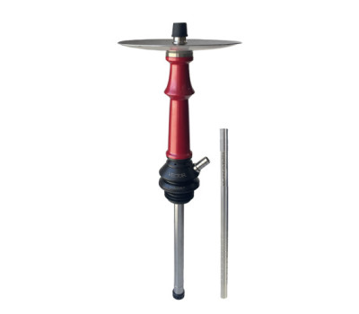 Кальян Khmara Vector Prime Red (Silver plate. red hose)