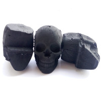 Уголь для кальяна Skull (череп) ореховый 1 шт. Уголь для кальяна Skull (череп) ореховый 1 шт.